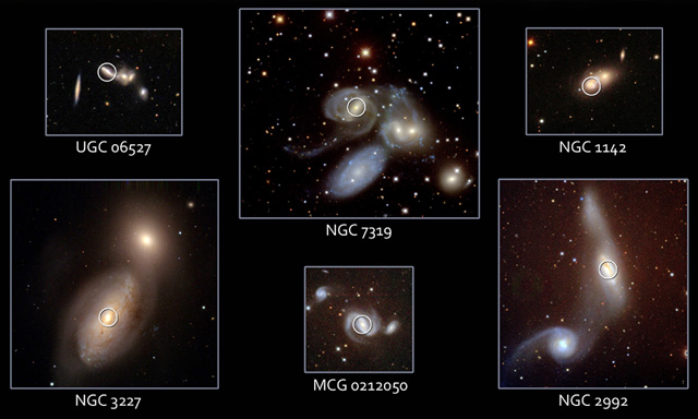 Forrás: NASA, Swift, NOAO, Michael Koss, Richard Mushotzky, Univ. Maryland Forrás: NASA, Swift, NOAO, Michael Koss, Richard Mushotzky, Univ. Maryland