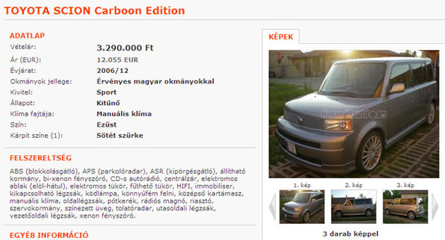 Forr�s: www.hasznaltauto.hu