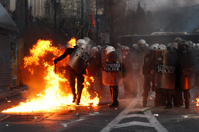 Forrás: AFP/Angelos Tzortzinis Forrás: AFP/Angelos Tzortzinis