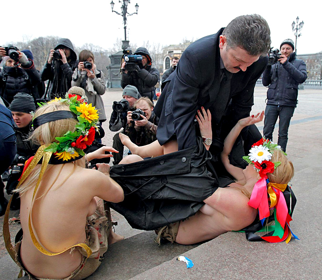 Forrás: Femen/Ivan Sekretarev Forrás: Femen/Ivan Sekretarev